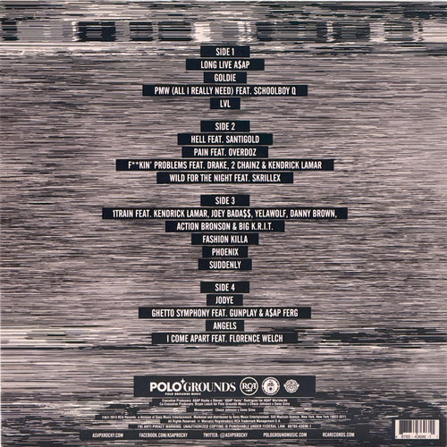 A$AP Rocky — Long.Live.A$AP 2LP Vinyl