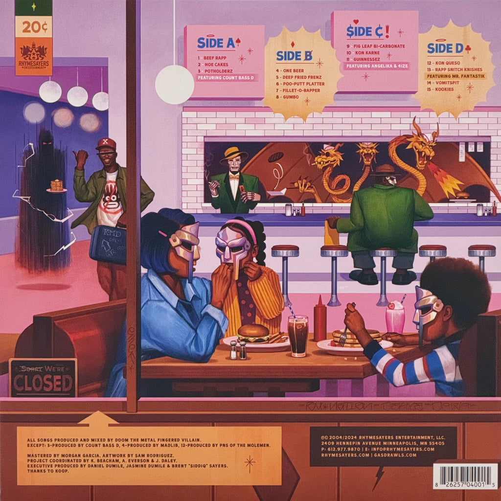 MF DOOM — MM..FOOD (20th Anniversary Silver Vinyl 2LP) – Limited Edition