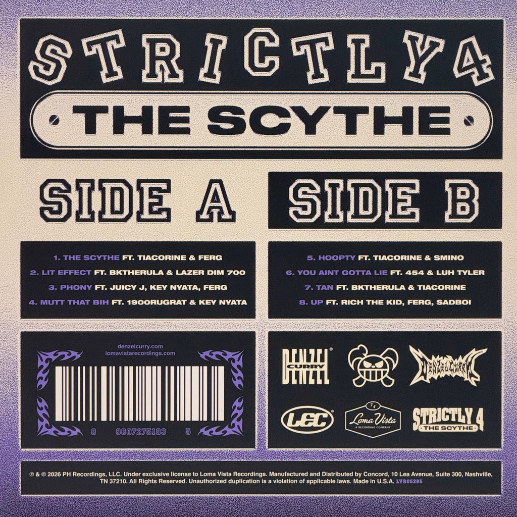 Denzel Curry — Strictly 4 The Scythe LP Vinyl