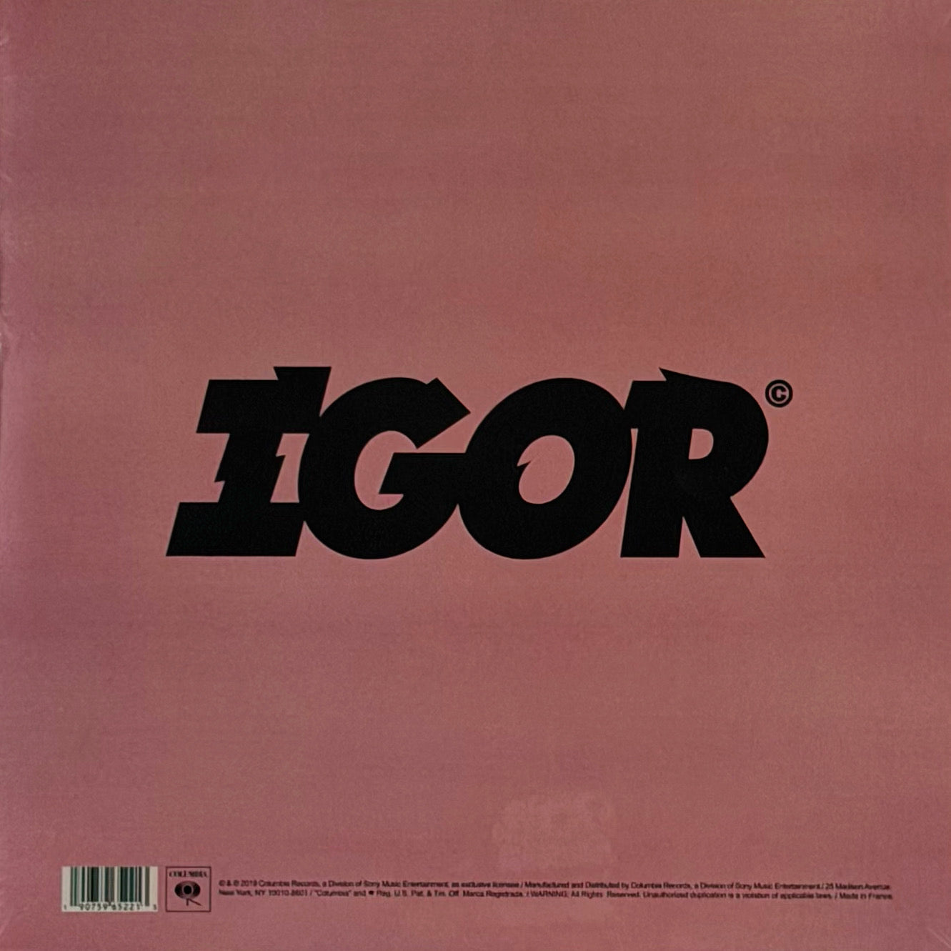 Tyler, The Creator — IGOR LP Vinyl