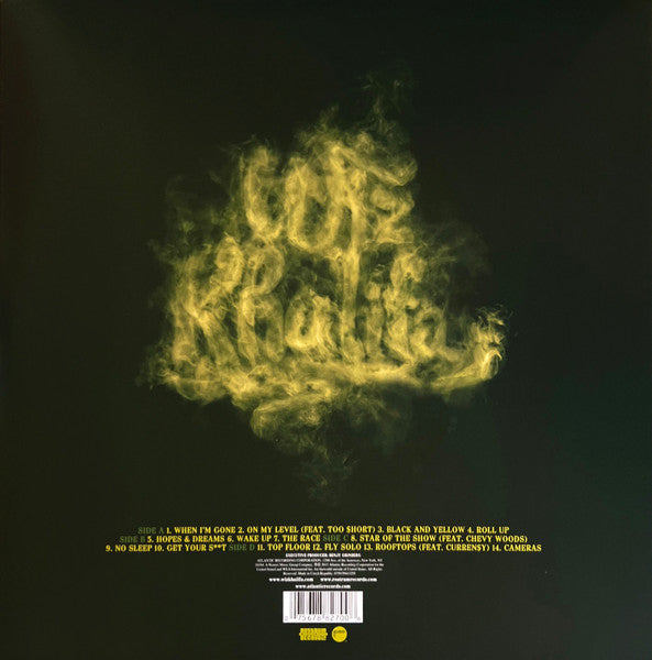 Wiz Khalifa — Rolling Papers Blue Vinyl Deluxe 2LP Vinyl (10 Year Anniversary)