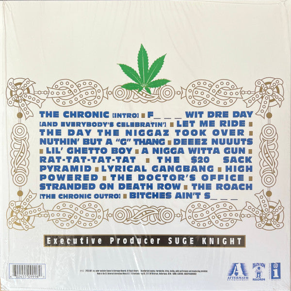 Dr. Dre — The Chronic 2LP Vinyl