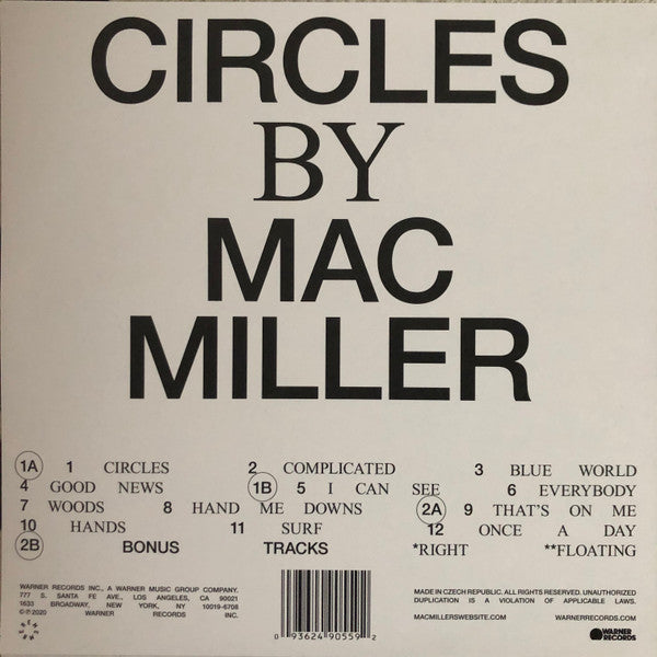 Mac Miller — Circles 2LP