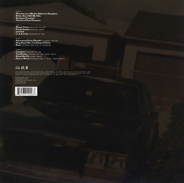 Kendrick Lamar — good kid, m.A.A.d city 2LP