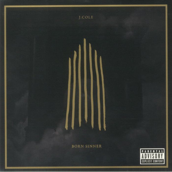 J. Cole — Born Sinner LP (Original Cover)