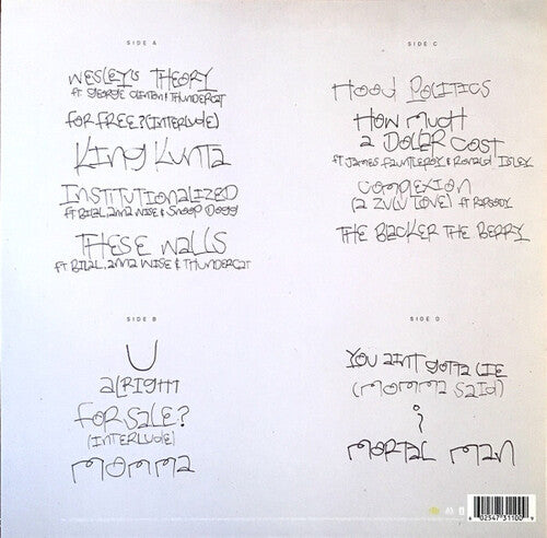 Kendrick Lamar — To Pimp A Butterfly 2LP