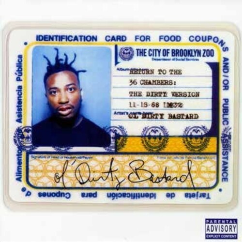 Ol’ Dirty Bastard — Return to The 36 Chambers 2LP